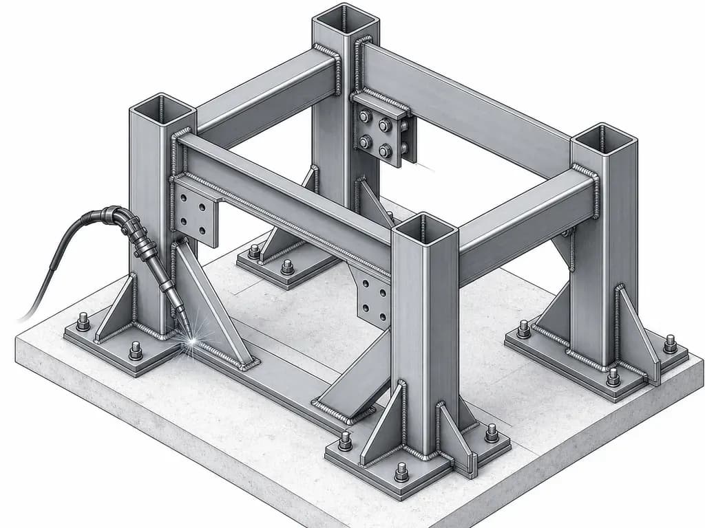 Keevitus- ja metallitööd — visualisatsioon