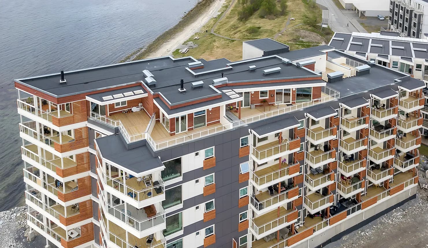 Apartment Building In Tromso