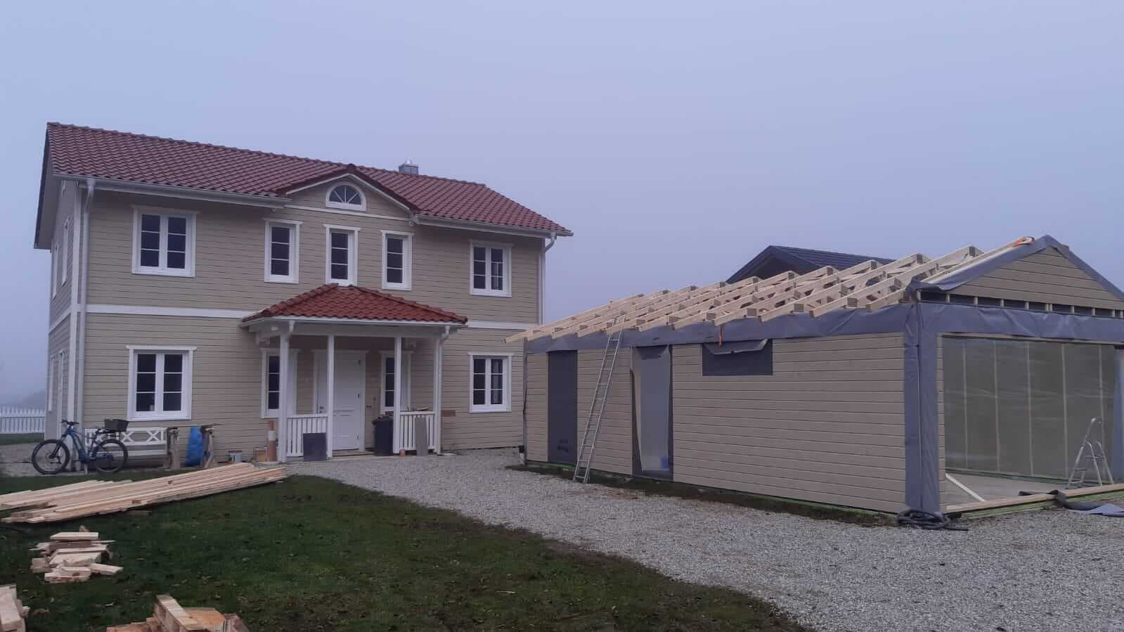 Fertighaus – Holzhaus – Austria – Ach – Garage
