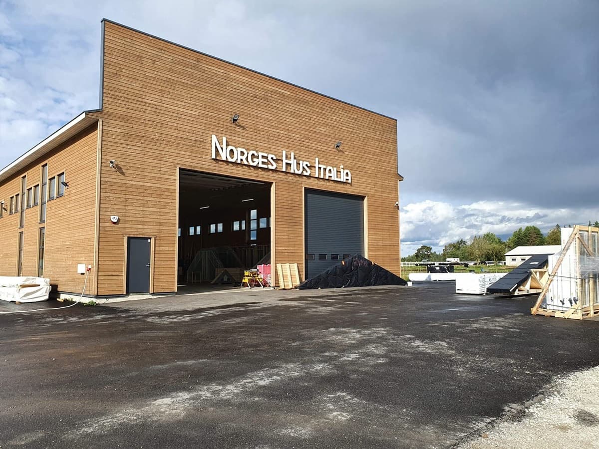 Elementmaja – Norges Hus Italy – New Factory — photo 2