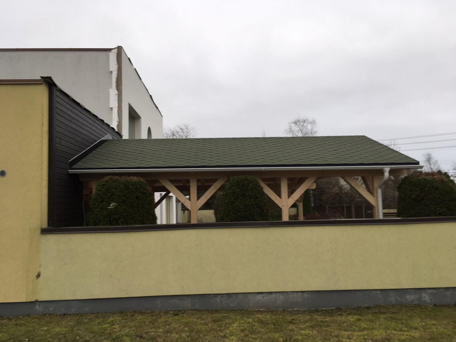 Elementmaja – Estonia – Viimsi – Carport for 2 cars — photo 2