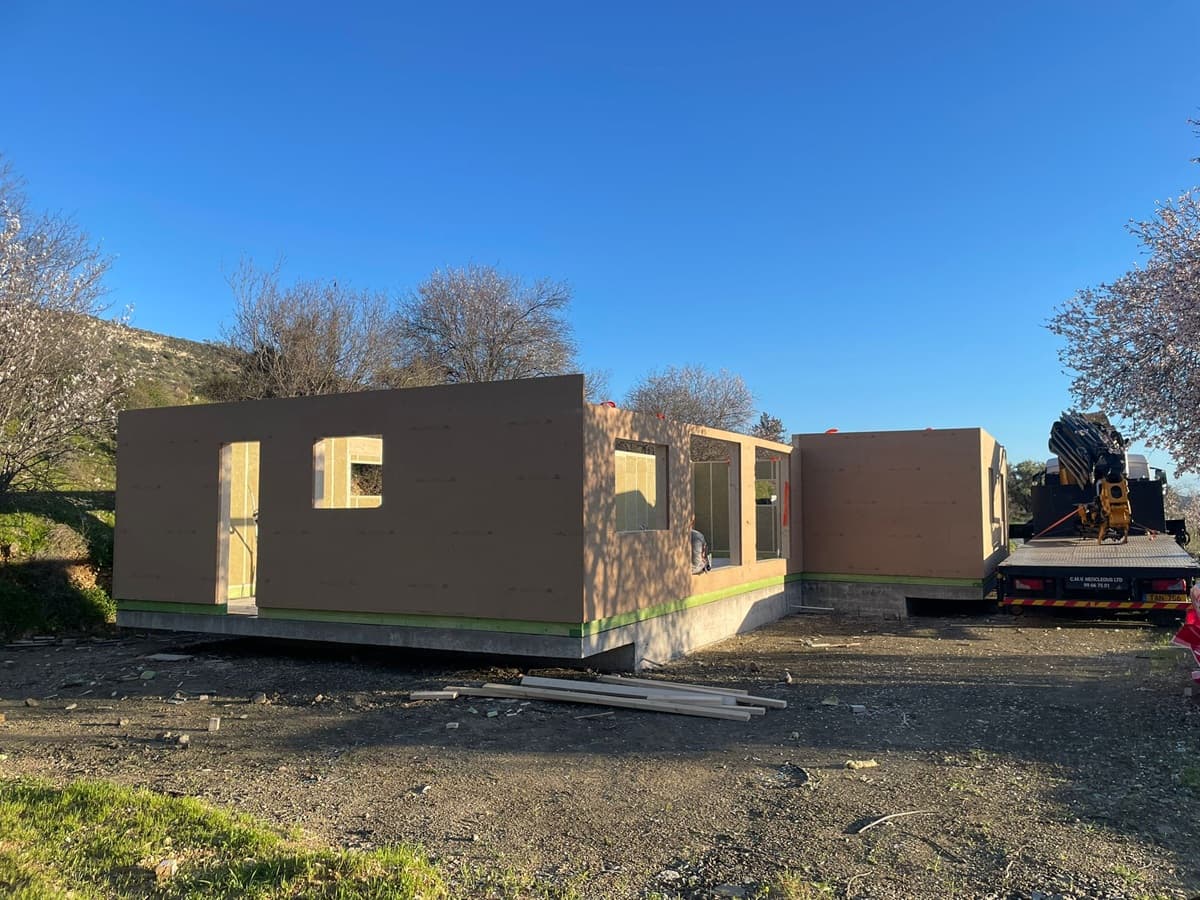 Prefabricated House – Cyprus – Monagri — photo 2